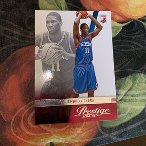 Joel Embiid Rookie 2014-2015 Panini Prestige #163